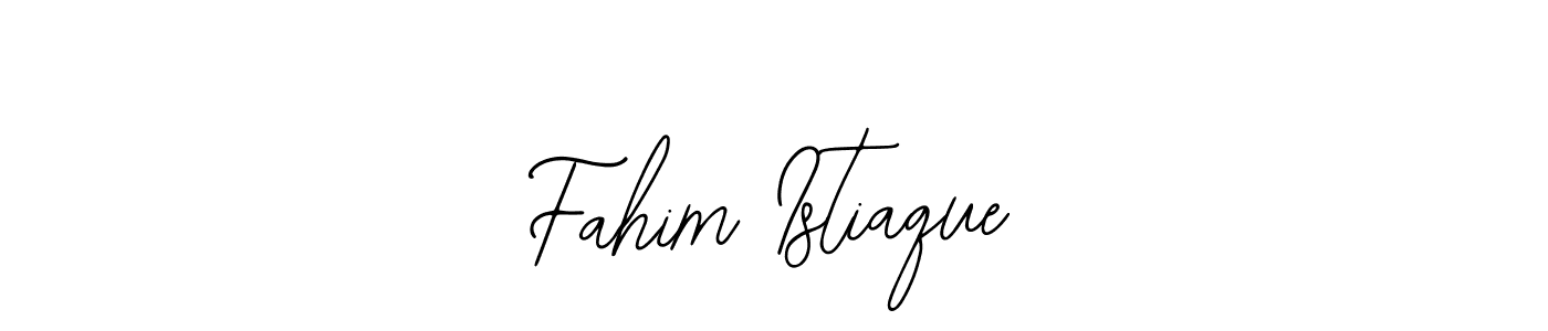 The best way (Bearetta-2O07w) to make a short signature is to pick only two or three words in your name. The name Fahim Istiaque include a total of six letters. For converting this name. Fahim Istiaque signature style 12 images and pictures png