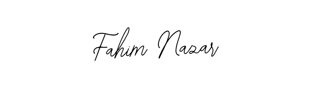Fahim Nazar stylish signature style. Best Handwritten Sign (Bearetta-2O07w) for my name. Handwritten Signature Collection Ideas for my name Fahim Nazar. Fahim Nazar signature style 12 images and pictures png