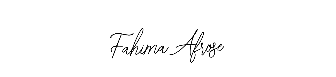 You should practise on your own different ways (Bearetta-2O07w) to write your name (Fahima Afrose) in signature. don't let someone else do it for you. Fahima Afrose signature style 12 images and pictures png