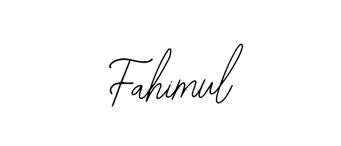 Also You can easily find your signature by using the search form. We will create Fahimul name handwritten signature images for you free of cost using Bearetta-2O07w sign style. Fahimul signature style 12 images and pictures png