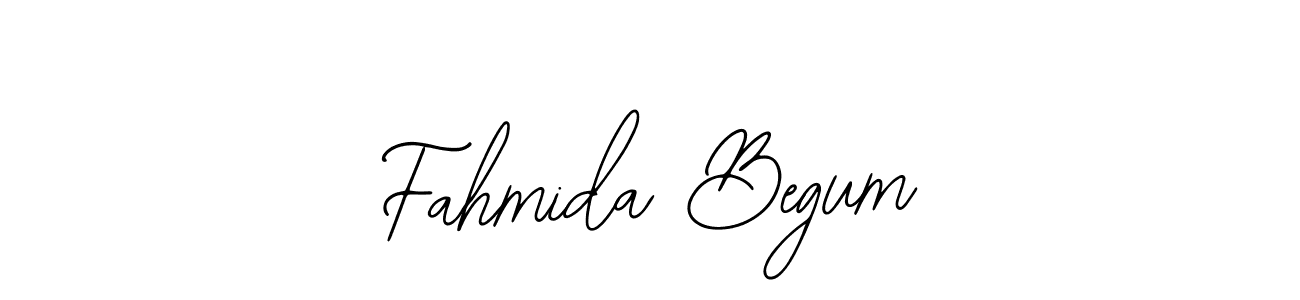 Make a beautiful signature design for name Fahmida Begum. Use this online signature maker to create a handwritten signature for free. Fahmida Begum signature style 12 images and pictures png