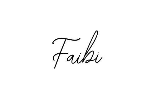 Design your own signature with our free online signature maker. With this signature software, you can create a handwritten (Bearetta-2O07w) signature for name Faibi. Faibi signature style 12 images and pictures png