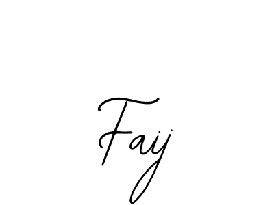 Faij stylish signature style. Best Handwritten Sign (Bearetta-2O07w) for my name. Handwritten Signature Collection Ideas for my name Faij. Faij signature style 12 images and pictures png