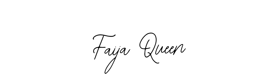 Design your own signature with our free online signature maker. With this signature software, you can create a handwritten (Bearetta-2O07w) signature for name Faija Queen. Faija Queen signature style 12 images and pictures png