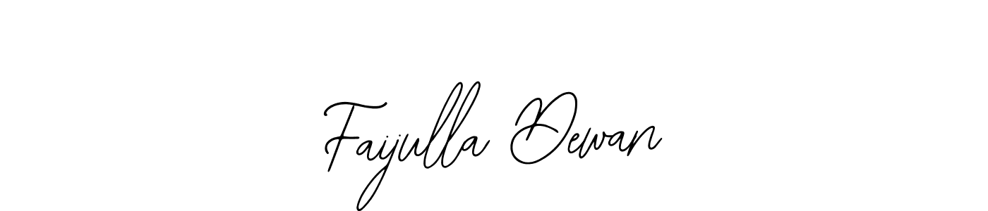 Use a signature maker to create a handwritten signature online. With this signature software, you can design (Bearetta-2O07w) your own signature for name Faijulla Dewan. Faijulla Dewan signature style 12 images and pictures png