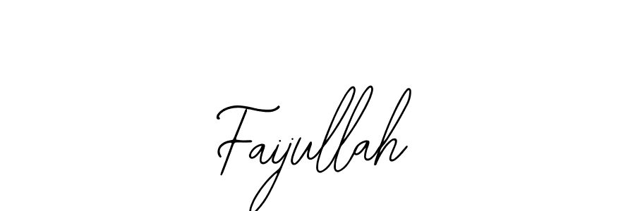 Use a signature maker to create a handwritten signature online. With this signature software, you can design (Bearetta-2O07w) your own signature for name Faijullah. Faijullah signature style 12 images and pictures png