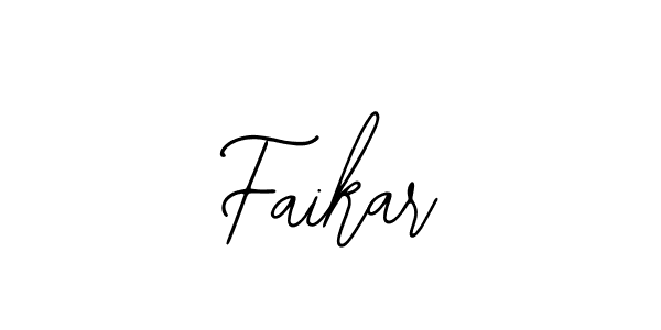 How to make Faikar signature? Bearetta-2O07w is a professional autograph style. Create handwritten signature for Faikar name. Faikar signature style 12 images and pictures png