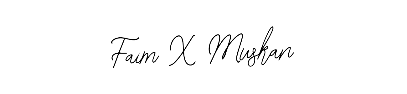 Make a short Faim X Muskan signature style. Manage your documents anywhere anytime using Bearetta-2O07w. Create and add eSignatures, submit forms, share and send files easily. Faim X Muskan signature style 12 images and pictures png