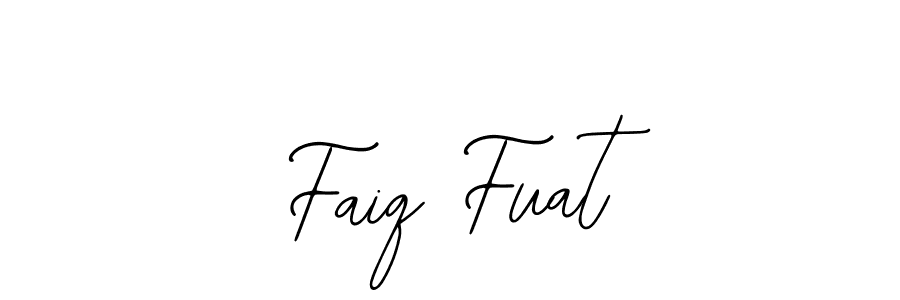 Create a beautiful signature design for name Faiq Fuat. With this signature (Bearetta-2O07w) fonts, you can make a handwritten signature for free. Faiq Fuat signature style 12 images and pictures png