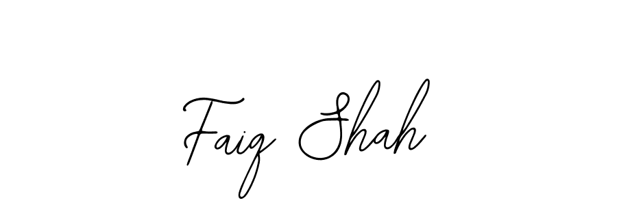 Make a beautiful signature design for name Faiq Shah. With this signature (Bearetta-2O07w) style, you can create a handwritten signature for free. Faiq Shah signature style 12 images and pictures png