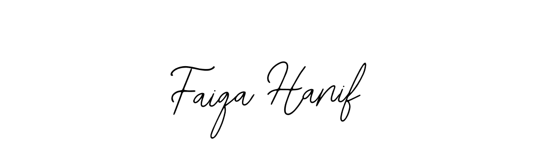 Make a beautiful signature design for name Faiqa Hanif. With this signature (Bearetta-2O07w) style, you can create a handwritten signature for free. Faiqa Hanif signature style 12 images and pictures png