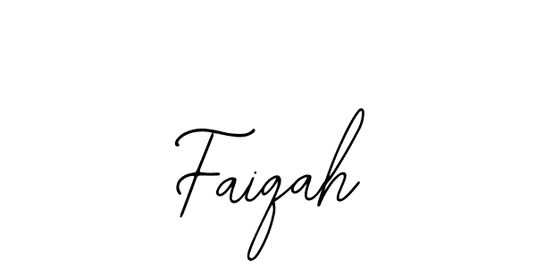 Design your own signature with our free online signature maker. With this signature software, you can create a handwritten (Bearetta-2O07w) signature for name Faiqah. Faiqah signature style 12 images and pictures png