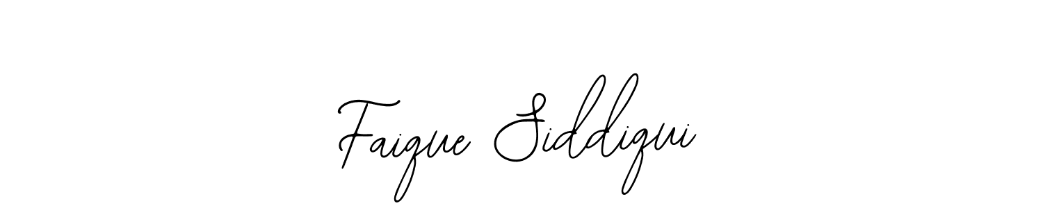 How to make Faique Siddiqui signature? Bearetta-2O07w is a professional autograph style. Create handwritten signature for Faique Siddiqui name. Faique Siddiqui signature style 12 images and pictures png