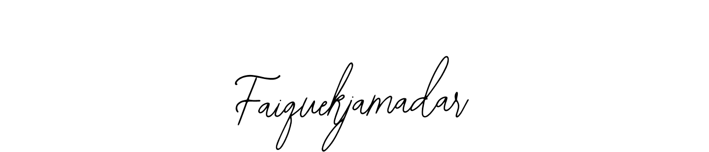 Create a beautiful signature design for name Faiquekjamadar. With this signature (Bearetta-2O07w) fonts, you can make a handwritten signature for free. Faiquekjamadar signature style 12 images and pictures png