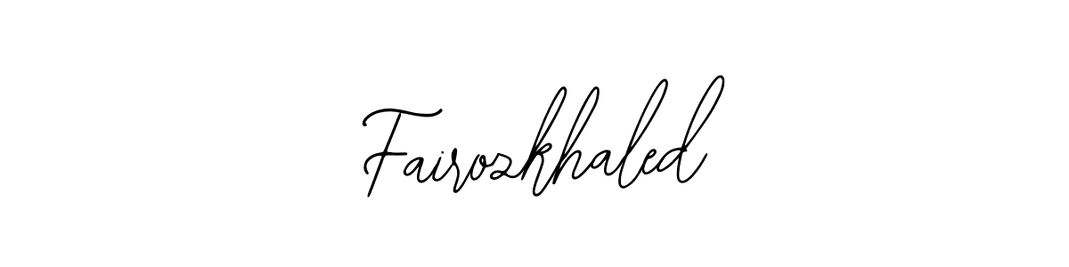 This is the best signature style for the Fairozkhaled name. Also you like these signature font (Bearetta-2O07w). Mix name signature. Fairozkhaled signature style 12 images and pictures png