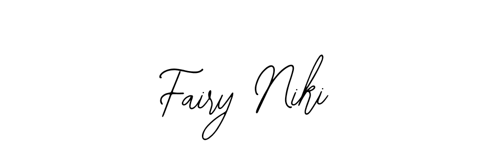 Design your own signature with our free online signature maker. With this signature software, you can create a handwritten (Bearetta-2O07w) signature for name Fairy Niki. Fairy Niki signature style 12 images and pictures png