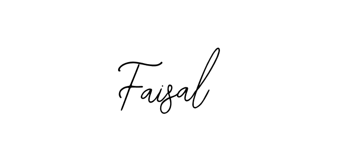 Design your own signature with our free online signature maker. With this signature software, you can create a handwritten (Bearetta-2O07w) signature for name Faisal . Faisal  signature style 12 images and pictures png