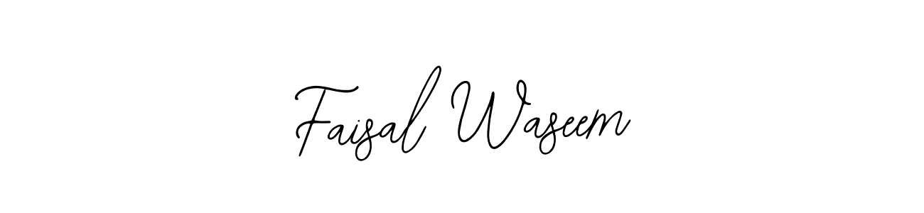 Design your own signature with our free online signature maker. With this signature software, you can create a handwritten (Bearetta-2O07w) signature for name Faisal Waseem. Faisal Waseem signature style 12 images and pictures png