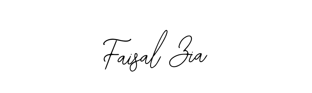 How to make Faisal Zia signature? Bearetta-2O07w is a professional autograph style. Create handwritten signature for Faisal Zia name. Faisal Zia signature style 12 images and pictures png