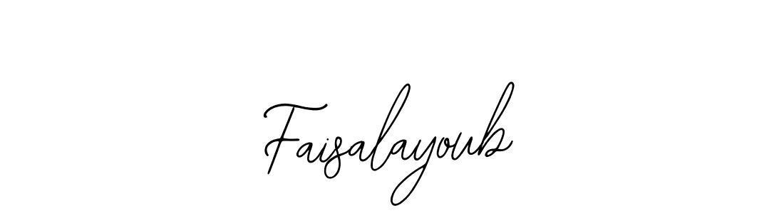 Use a signature maker to create a handwritten signature online. With this signature software, you can design (Bearetta-2O07w) your own signature for name Faisalayoub. Faisalayoub signature style 12 images and pictures png