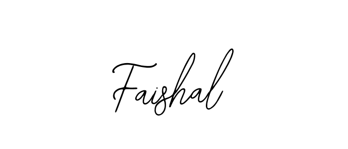 if you are searching for the best signature style for your name Faishal. so please give up your signature search. here we have designed multiple signature styles  using Bearetta-2O07w. Faishal signature style 12 images and pictures png