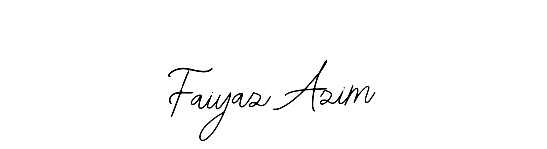 You can use this online signature creator to create a handwritten signature for the name Faiyaz Azim. This is the best online autograph maker. Faiyaz Azim signature style 12 images and pictures png
