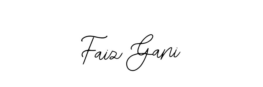 Create a beautiful signature design for name Faiz Gani. With this signature (Bearetta-2O07w) fonts, you can make a handwritten signature for free. Faiz Gani signature style 12 images and pictures png