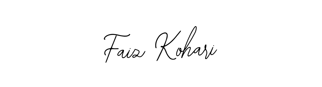 Create a beautiful signature design for name Faiz Kohari. With this signature (Bearetta-2O07w) fonts, you can make a handwritten signature for free. Faiz Kohari signature style 12 images and pictures png