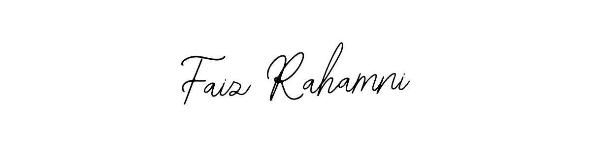 Create a beautiful signature design for name Faiz Rahamni. With this signature (Bearetta-2O07w) fonts, you can make a handwritten signature for free. Faiz Rahamni signature style 12 images and pictures png