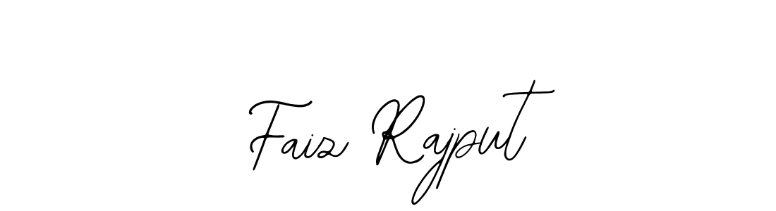 Use a signature maker to create a handwritten signature online. With this signature software, you can design (Bearetta-2O07w) your own signature for name Faiz Rajput. Faiz Rajput signature style 12 images and pictures png