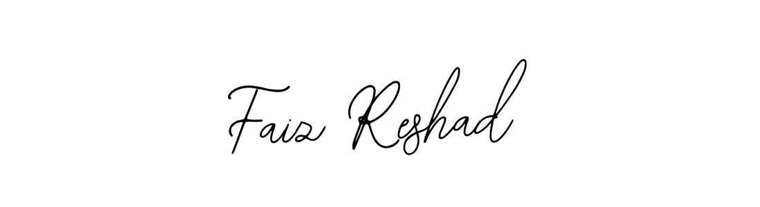 Also we have Faiz Reshad name is the best signature style. Create professional handwritten signature collection using Bearetta-2O07w autograph style. Faiz Reshad signature style 12 images and pictures png