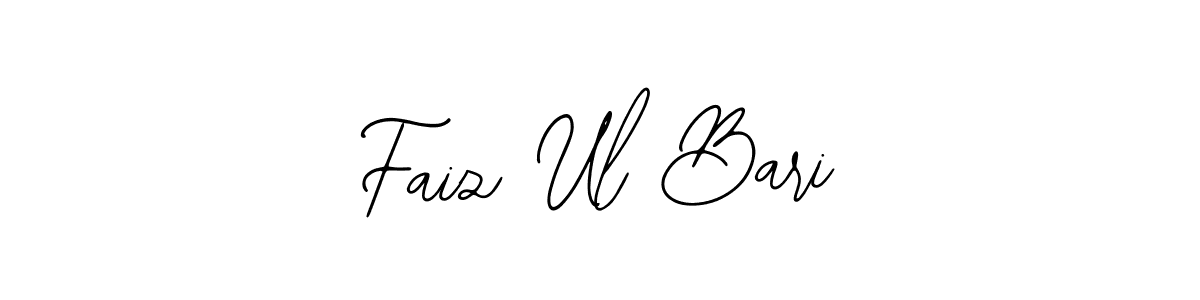 Also we have Faiz Ul Bari name is the best signature style. Create professional handwritten signature collection using Bearetta-2O07w autograph style. Faiz Ul Bari signature style 12 images and pictures png