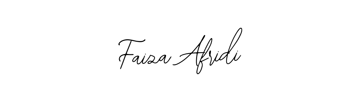 Design your own signature with our free online signature maker. With this signature software, you can create a handwritten (Bearetta-2O07w) signature for name Faiza Afridi. Faiza Afridi signature style 12 images and pictures png