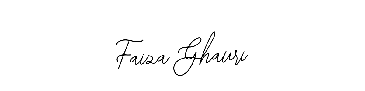 Also we have Faiza Ghauri name is the best signature style. Create professional handwritten signature collection using Bearetta-2O07w autograph style. Faiza Ghauri signature style 12 images and pictures png