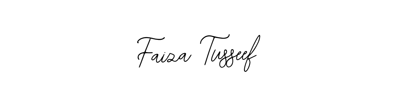 The best way (Bearetta-2O07w) to make a short signature is to pick only two or three words in your name. The name Faiza Tusseef include a total of six letters. For converting this name. Faiza Tusseef signature style 12 images and pictures png