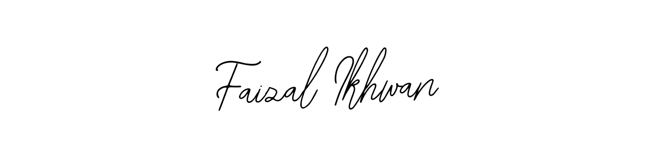 Create a beautiful signature design for name Faizal Ikhwan. With this signature (Bearetta-2O07w) fonts, you can make a handwritten signature for free. Faizal Ikhwan signature style 12 images and pictures png