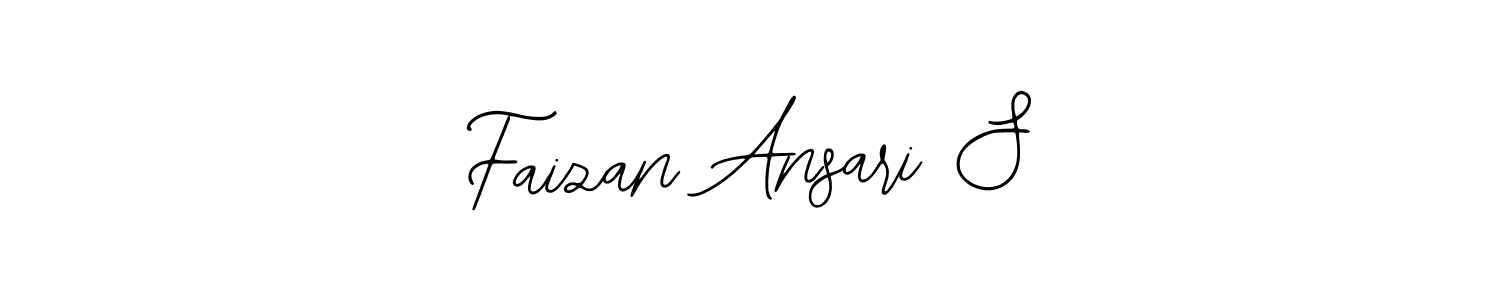 Use a signature maker to create a handwritten signature online. With this signature software, you can design (Bearetta-2O07w) your own signature for name Faizan Ansari S. Faizan Ansari S signature style 12 images and pictures png