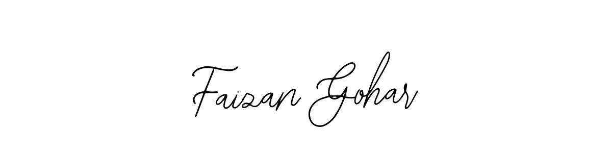 Faizan Gohar stylish signature style. Best Handwritten Sign (Bearetta-2O07w) for my name. Handwritten Signature Collection Ideas for my name Faizan Gohar. Faizan Gohar signature style 12 images and pictures png