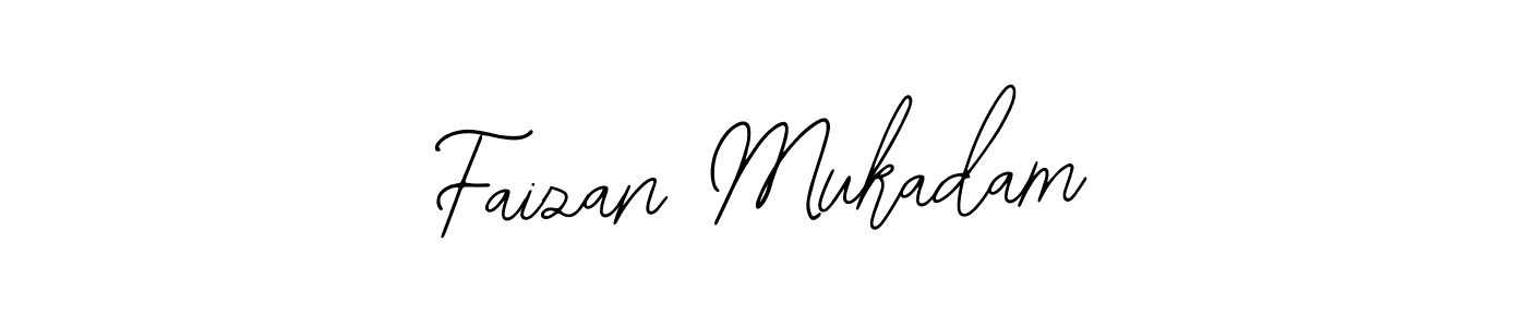 This is the best signature style for the Faizan Mukadam name. Also you like these signature font (Bearetta-2O07w). Mix name signature. Faizan Mukadam signature style 12 images and pictures png