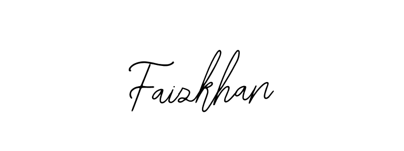 How to make Faizkhan signature? Bearetta-2O07w is a professional autograph style. Create handwritten signature for Faizkhan name. Faizkhan signature style 12 images and pictures png