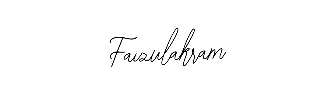 Faizulakram stylish signature style. Best Handwritten Sign (Bearetta-2O07w) for my name. Handwritten Signature Collection Ideas for my name Faizulakram. Faizulakram signature style 12 images and pictures png
