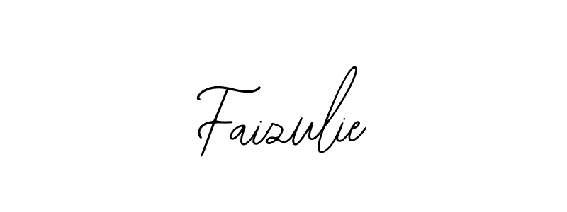 How to make Faizulie name signature. Use Bearetta-2O07w style for creating short signs online. This is the latest handwritten sign. Faizulie signature style 12 images and pictures png