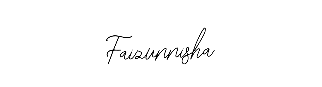 Faizunnisha stylish signature style. Best Handwritten Sign (Bearetta-2O07w) for my name. Handwritten Signature Collection Ideas for my name Faizunnisha. Faizunnisha signature style 12 images and pictures png