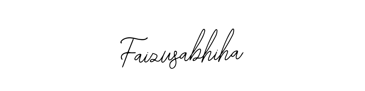 Faizusabhiha stylish signature style. Best Handwritten Sign (Bearetta-2O07w) for my name. Handwritten Signature Collection Ideas for my name Faizusabhiha. Faizusabhiha signature style 12 images and pictures png