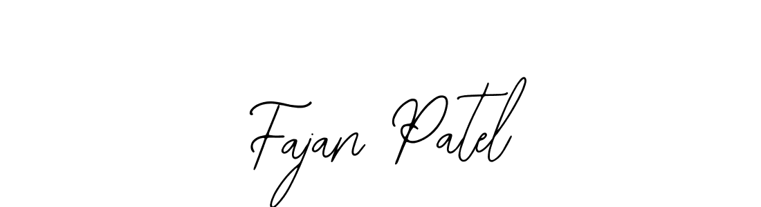 Similarly Bearetta-2O07w is the best handwritten signature design. Signature creator online .You can use it as an online autograph creator for name Fajan Patel. Fajan Patel signature style 12 images and pictures png