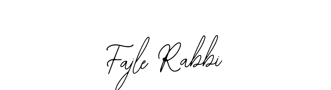 Design your own signature with our free online signature maker. With this signature software, you can create a handwritten (Bearetta-2O07w) signature for name Fajle Rabbi. Fajle Rabbi signature style 12 images and pictures png