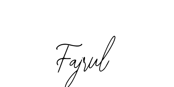 Also You can easily find your signature by using the search form. We will create Fajrul name handwritten signature images for you free of cost using Bearetta-2O07w sign style. Fajrul signature style 12 images and pictures png