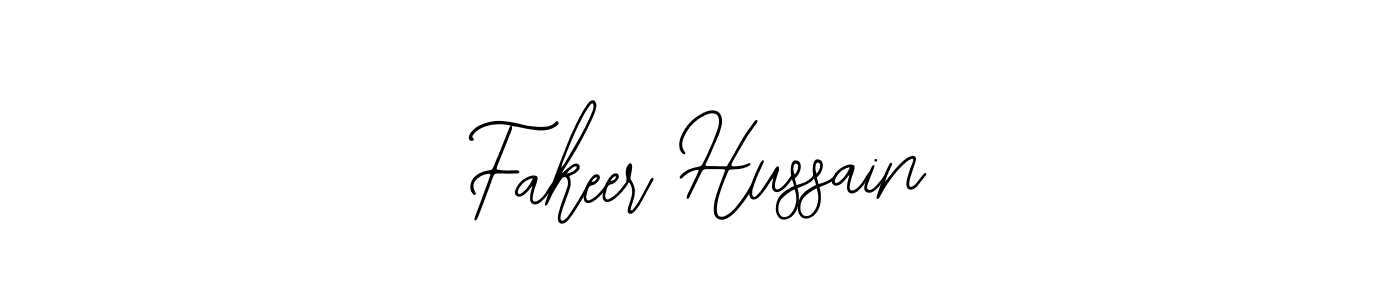 Fakeer Hussain stylish signature style. Best Handwritten Sign (Bearetta-2O07w) for my name. Handwritten Signature Collection Ideas for my name Fakeer Hussain. Fakeer Hussain signature style 12 images and pictures png