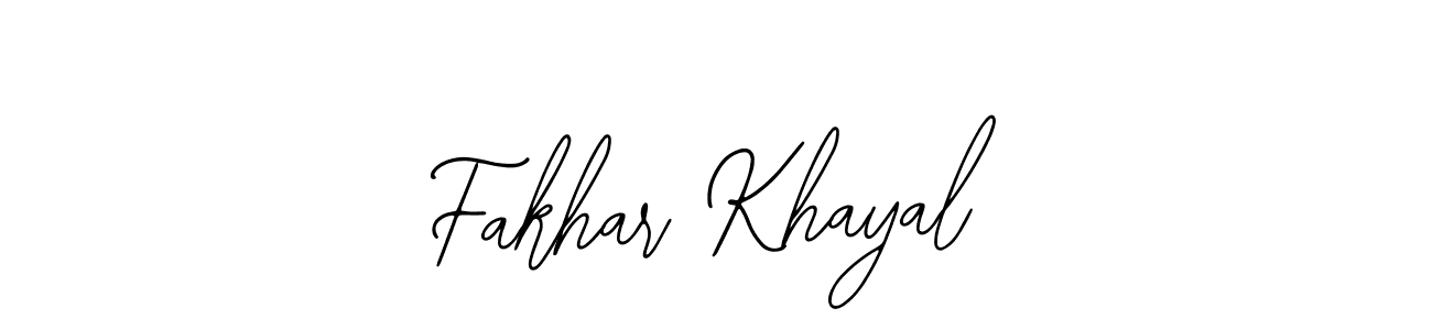 How to make Fakhar Khayal signature? Bearetta-2O07w is a professional autograph style. Create handwritten signature for Fakhar Khayal name. Fakhar Khayal signature style 12 images and pictures png