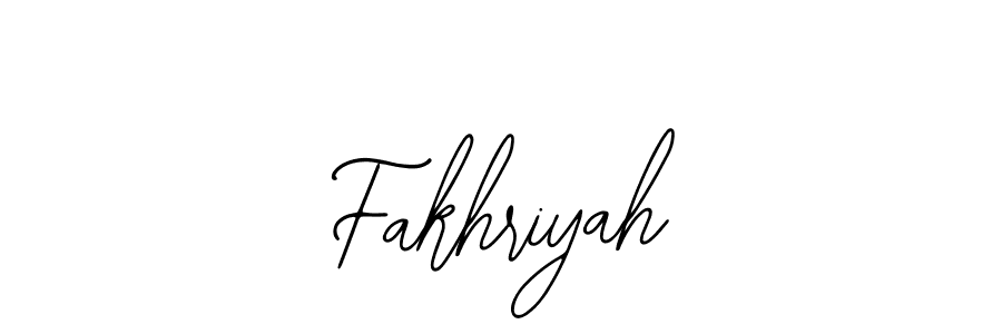 Also we have Fakhriyah name is the best signature style. Create professional handwritten signature collection using Bearetta-2O07w autograph style. Fakhriyah signature style 12 images and pictures png